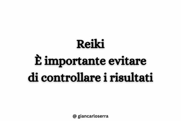 controllare il reiki